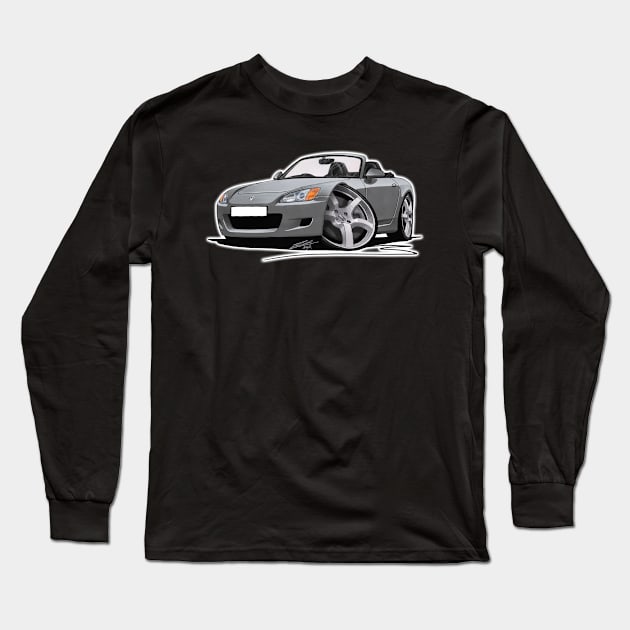 Honda S2000 Grey Long Sleeve T-Shirt by y30man5